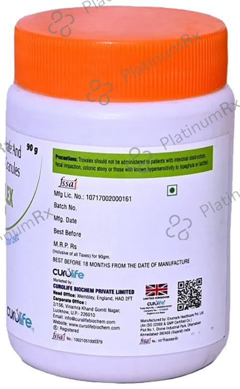 Trovalex Husk Powder Saunf Sugar Free 90gm