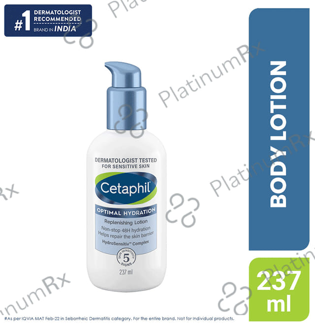 Cetaphil Optimal Hydration Replenishing Body Lotion 237ml