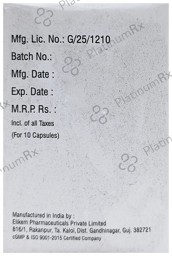 Fluxican 60mg Capsule 10s