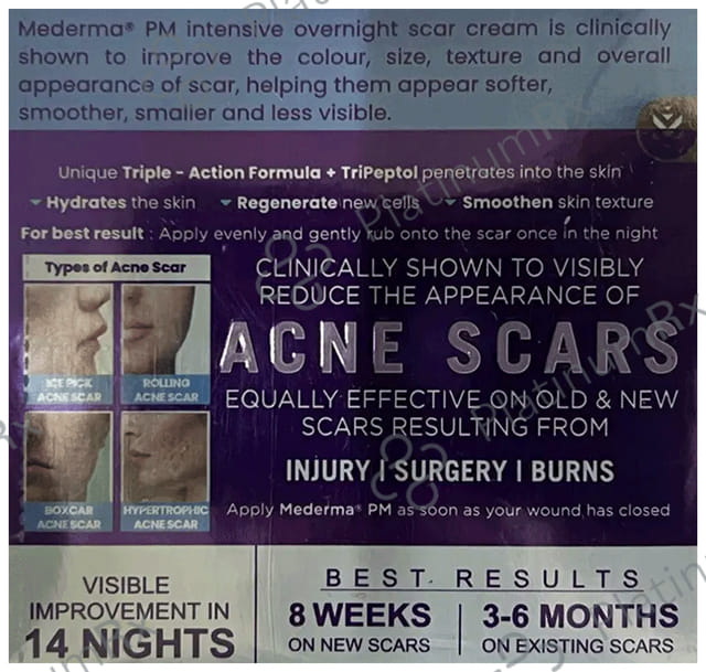 Mederma PM Intensive Overnight Scar Cream 30gm