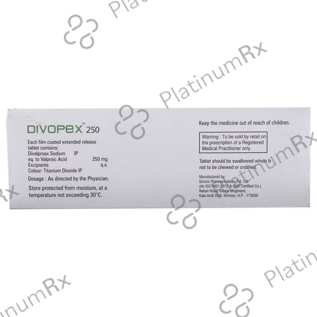 Divopex 250mg Tablet ER 10s