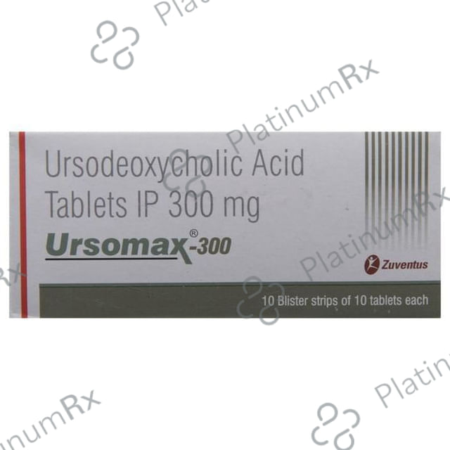 Ursomax 300mg Tablet 10s