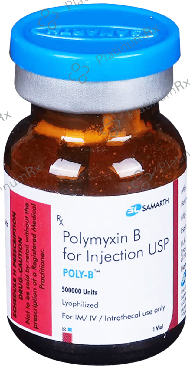 Poly B 500000IU Injection 1s