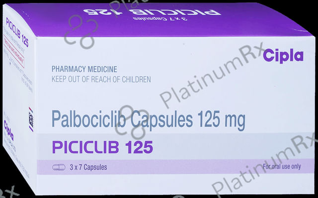 Piciclib 125mg Capsule 7s*3 Bottle