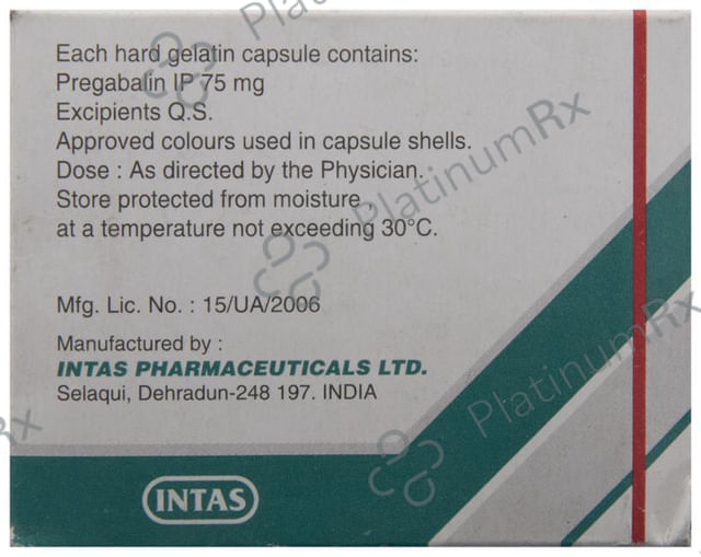 Prelin 75 Capsule