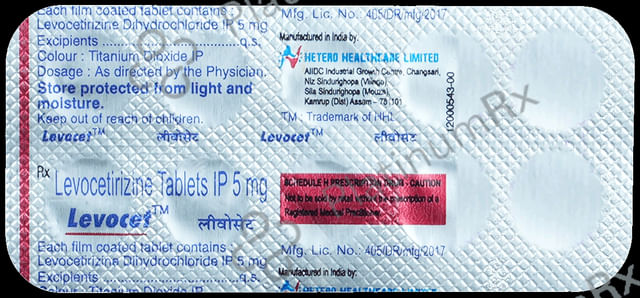 Levocet Tablet 10 Tablet AP Medicare