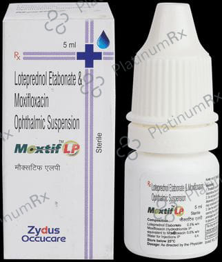 Moxtif LP Ophthalmic Suspension 5ml