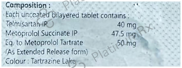 Teledoc MT 40mg/50mg Tablet
