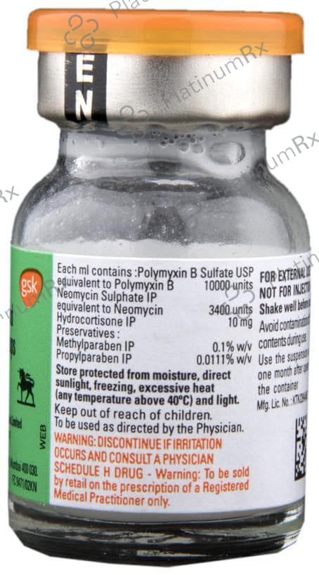 Neosporin H 3400/10000IU Ear Drop 5ml