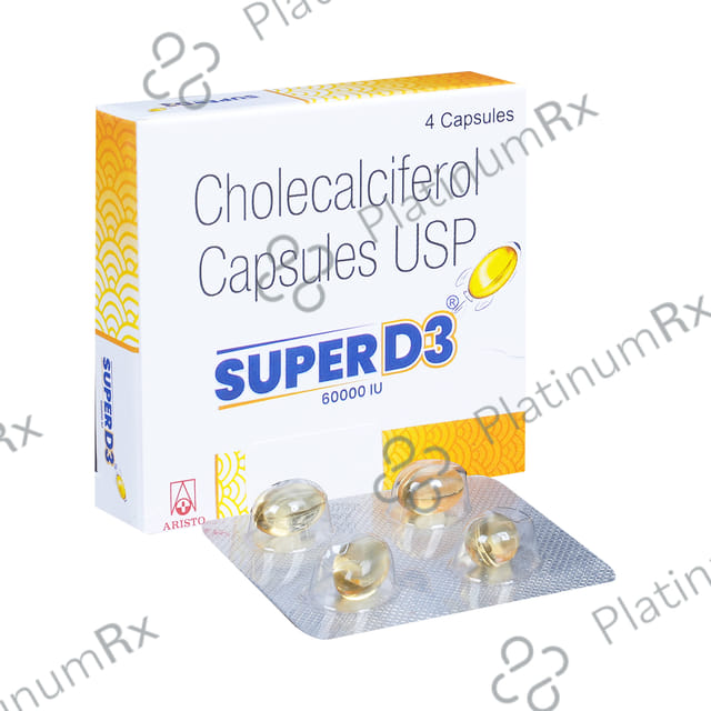 Super D3 60000IU Capsule