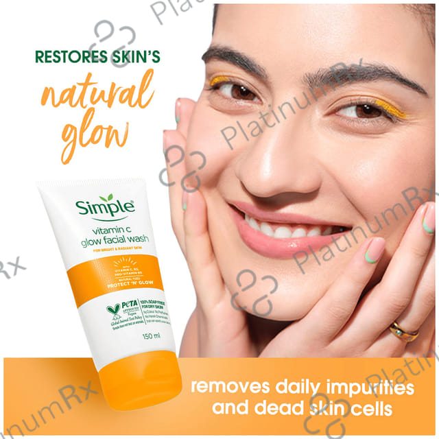 Simple Vitamin C Glow Face Wash