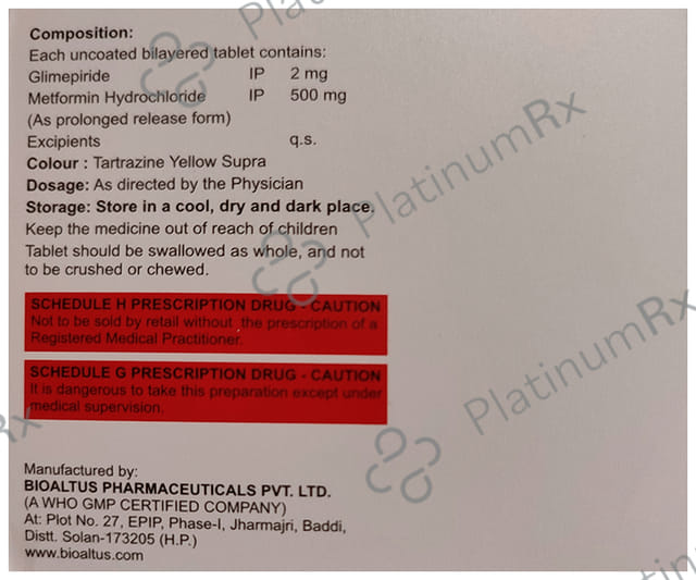 Glido M2 Tablet PR