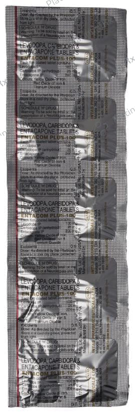 Entacom Plus 100mg Tablet 10s