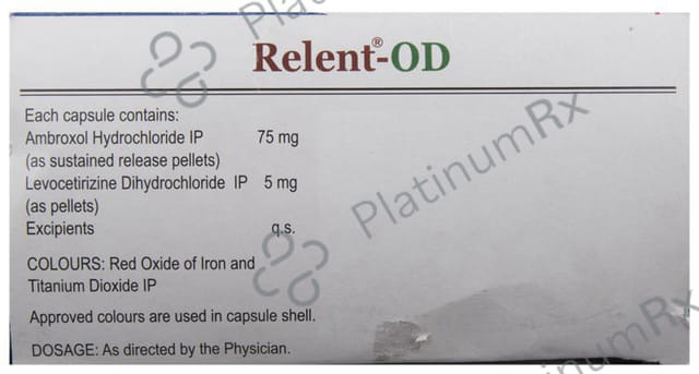 Relent-OD Capsule SR