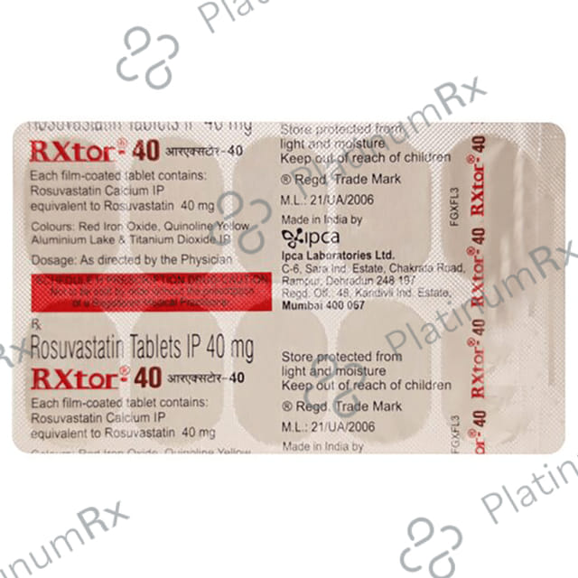 Rxtor 40 Tablet