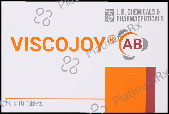 Viscojoy AB 100/600mg Tablet 10s
