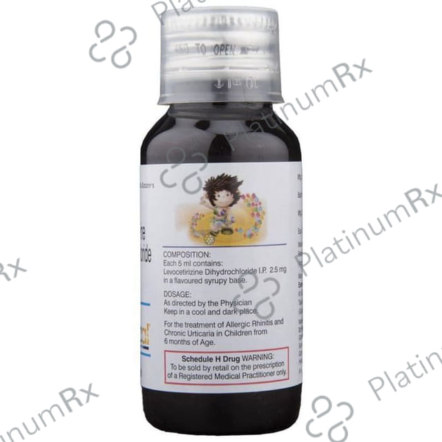 Xyzal 2.5mg Syrup 60ml