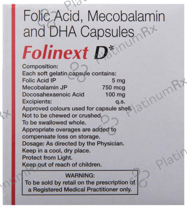 Folinext D Capsule 15s