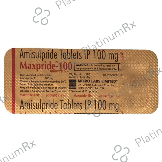 Maxpride 100mg Tablet 10s
