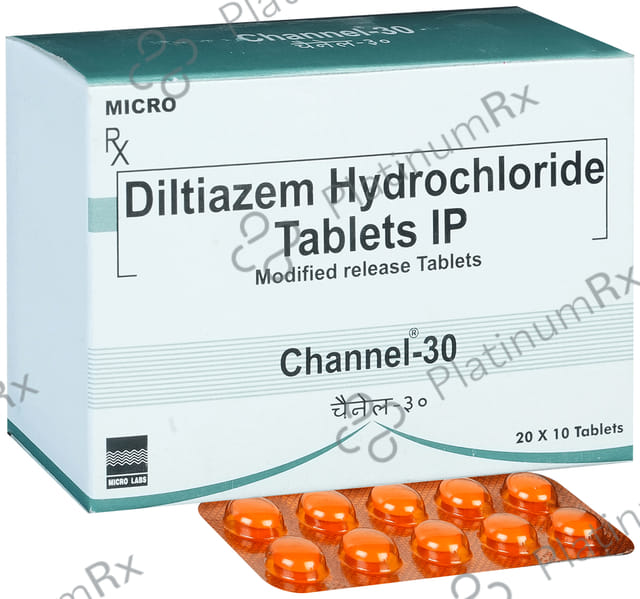 Channel 30mg Tablet MR 10s