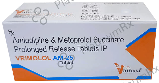 Vrimolol AM 25 Tablet PR