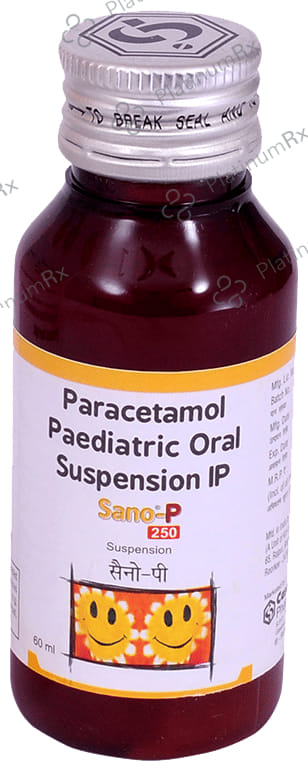 Sano P 250mg Oral Suspension 60ml