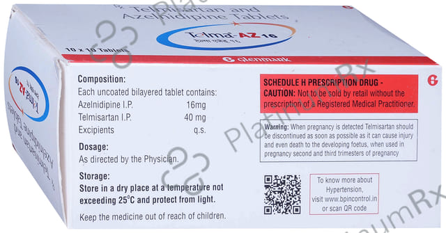 Telma AZ 40/16mg Tablet 10s