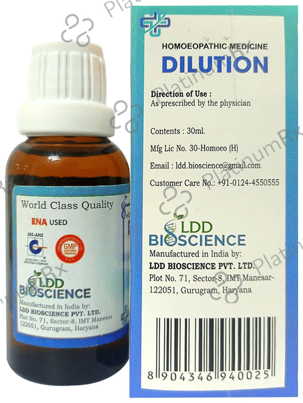 LDD Bioscience Guaiacum Dilution 30 CH