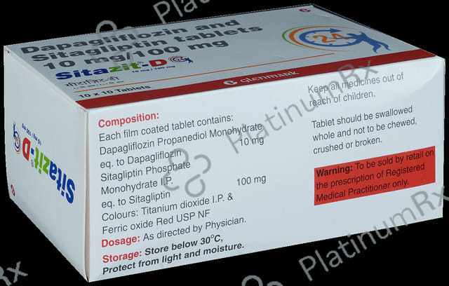 Sitazit D 10/100mg Tablet 10s