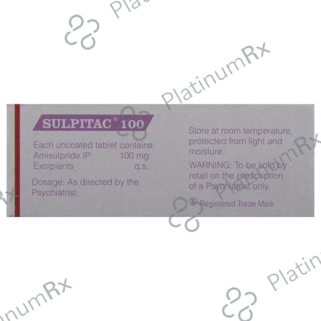 Sulpitac 100mg Tablet 10s