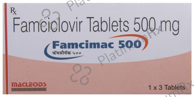 Famcimac 500mg Tablet 3s