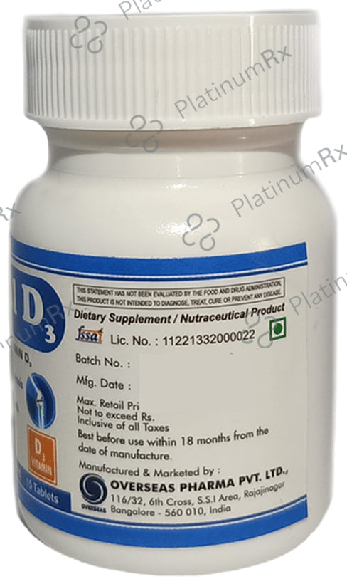 Opical D3 Tablet 15s