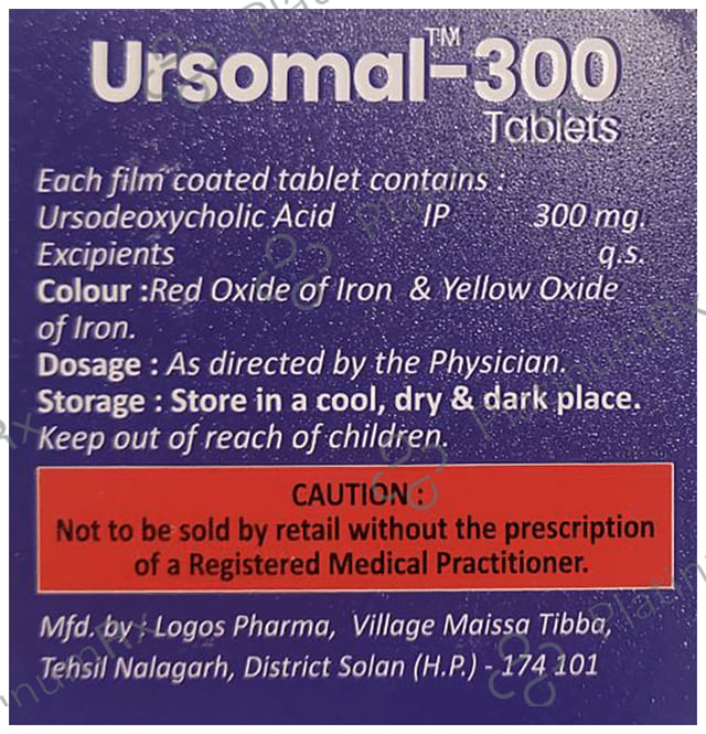 Ursomal 300 Tablet