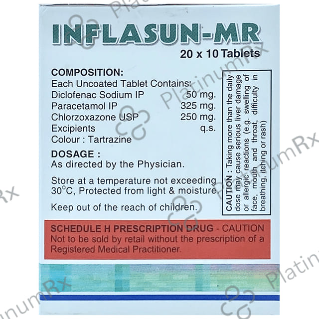 Inflasun MR Tablet 10s