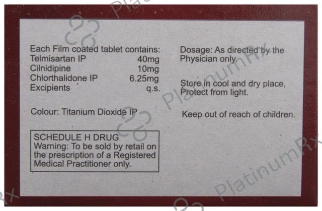 Tsart Trio 40/10/6.25mg Tablet 10s