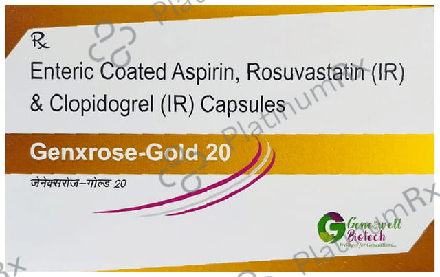 Genxrose Gold 20mg Capsule 10s