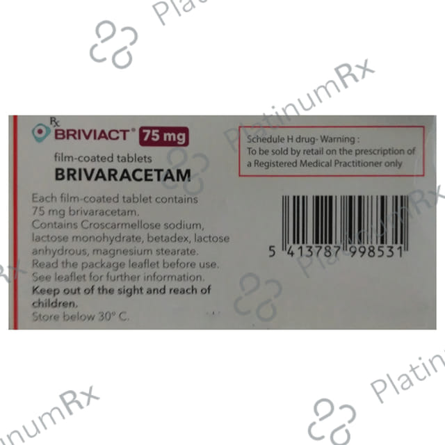 Briviact 75mg Tablet