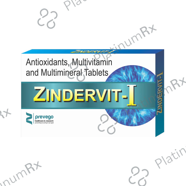 Zindervit I Tablet 10s