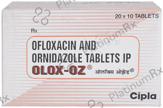 Olox OZ 200/500mg Tablet 10s