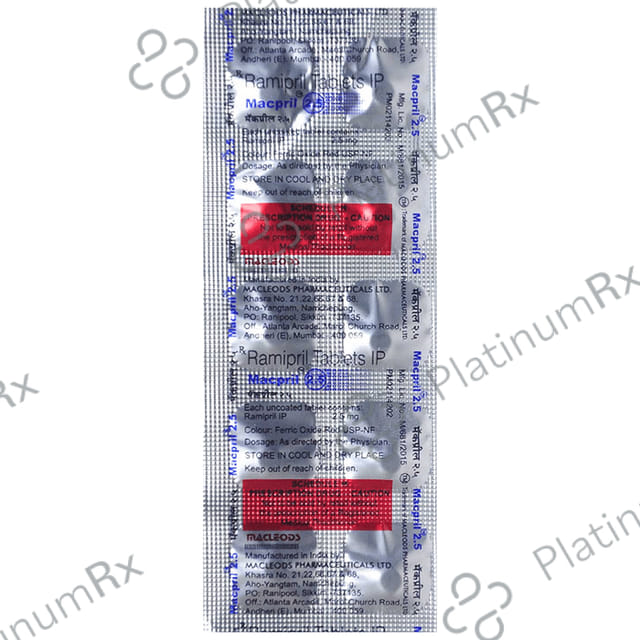 Macpril 2.5mg Tablet 10s