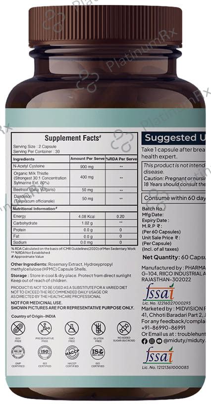 Miduty Liver Detox Capsule