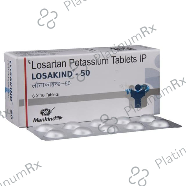 Losakind 50mg Tablet 10s