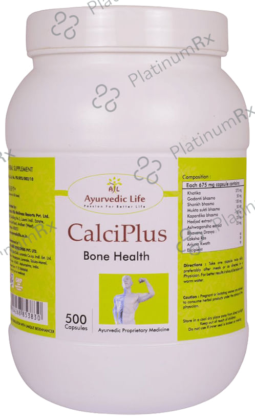 Ayurvedic Life Calciplus Bone Health Capsule 500 capsules