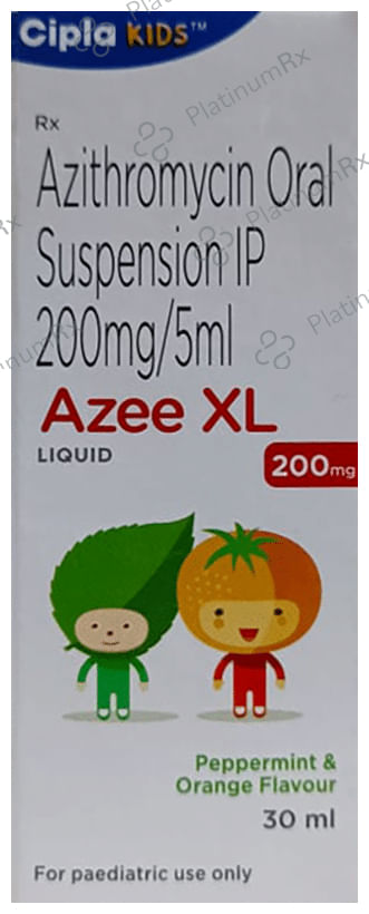 Azee XL 200mg Peppermint & Orange Liquid 30ml