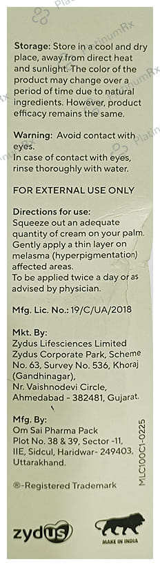 Equals Two Melasma Cream 100gm