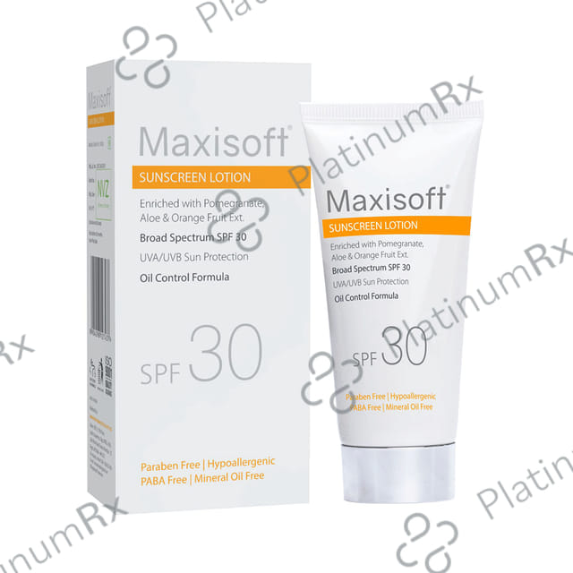 Maxisoft Sunscreen SPF 30 Lotion 50ml