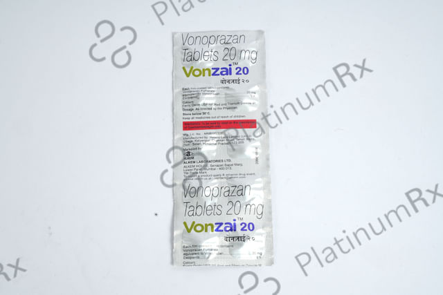 Vonzai 20mg Tablet 10s