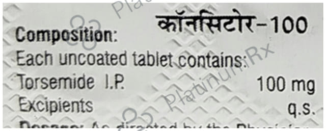 Concitor 100mg Tablet 10s