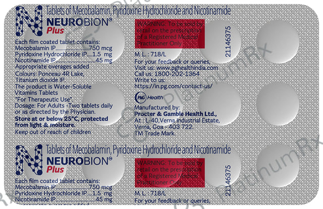Neurobion Plus Tablet 15s