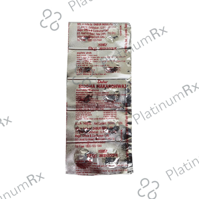 Dabur Siddha Makardhwaj Tablet